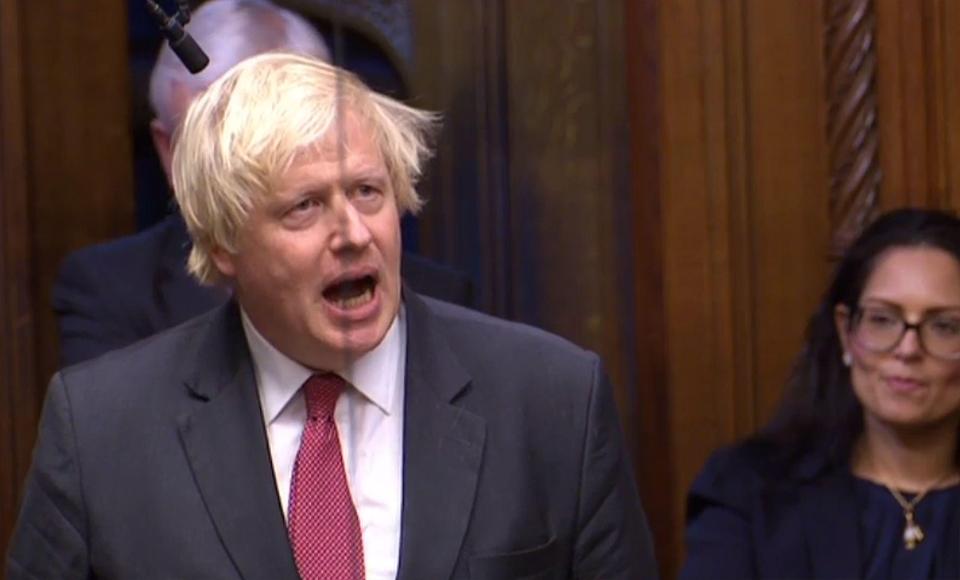  Boris Johnson helped lead the attacks against the PM