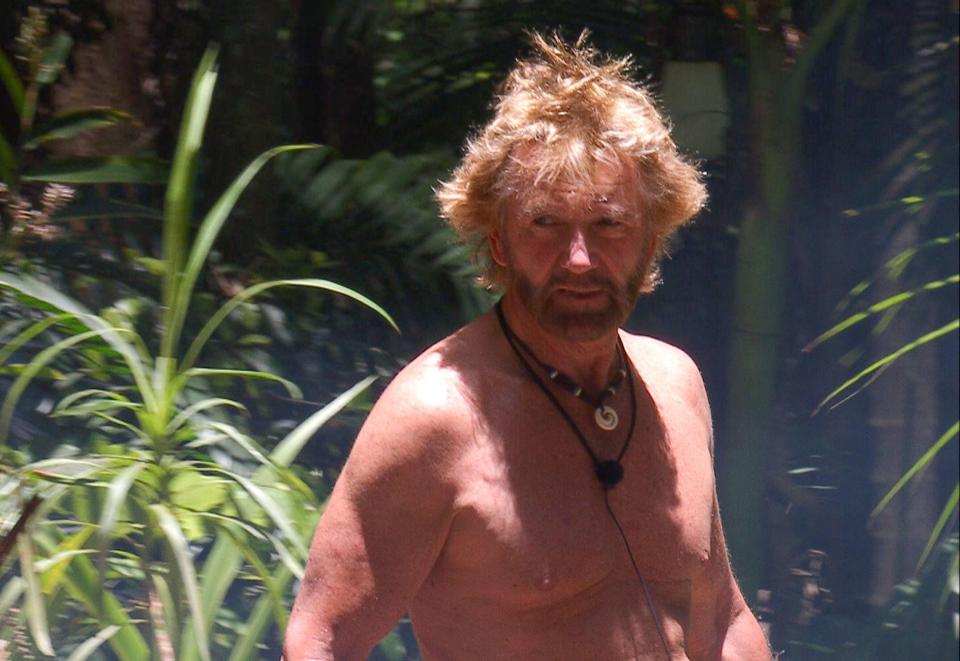  Noel has been complimented by fans on his physique in the jungle