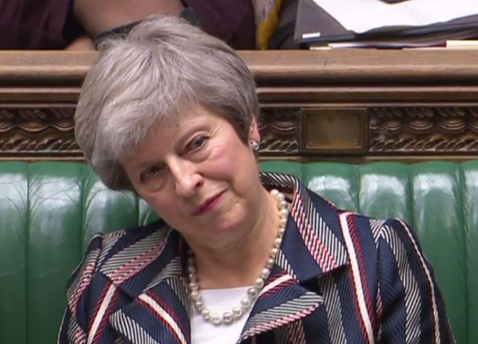  May came under heavy fire from MPs as she defended her deal in the Commons tonight