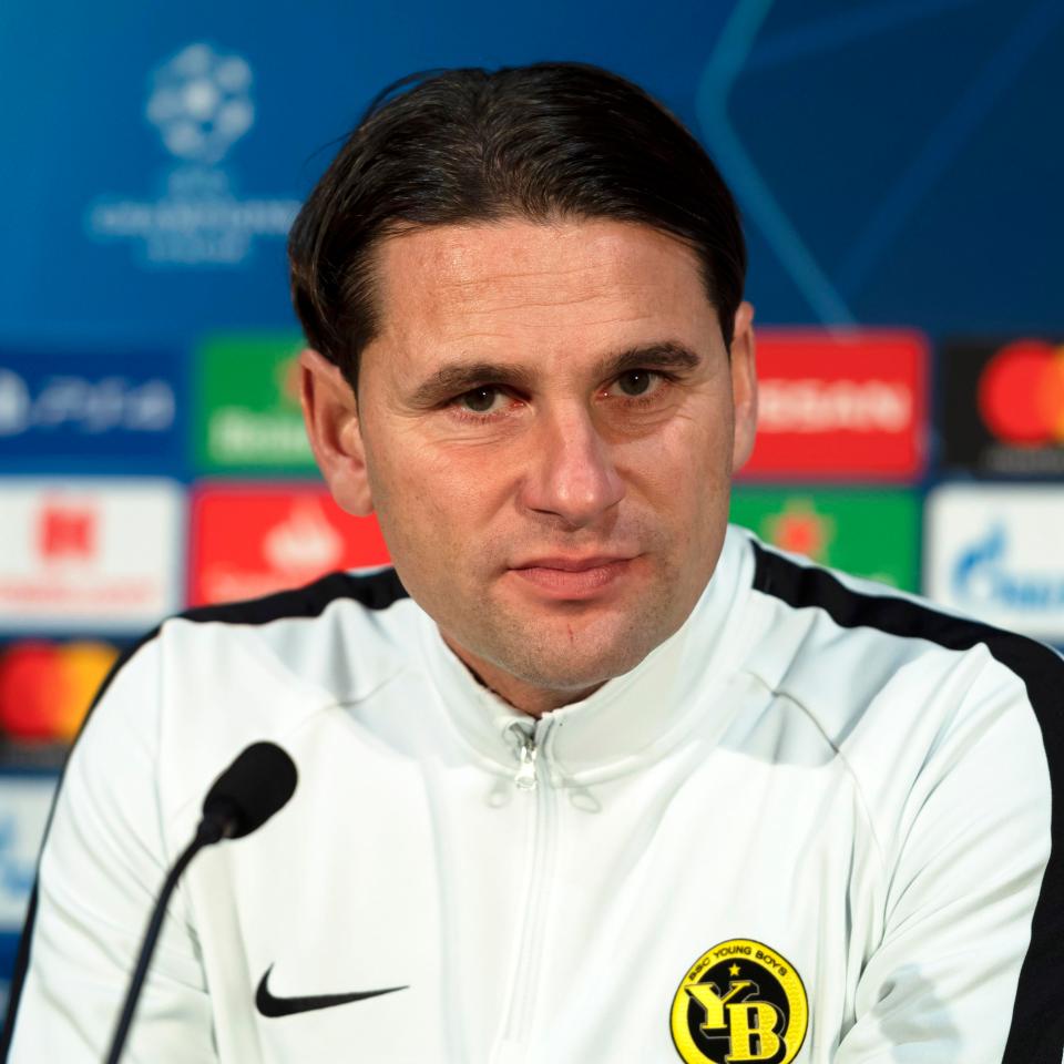  Young Boys boss Gerardo Seoane is ready for a Manchester United backlash