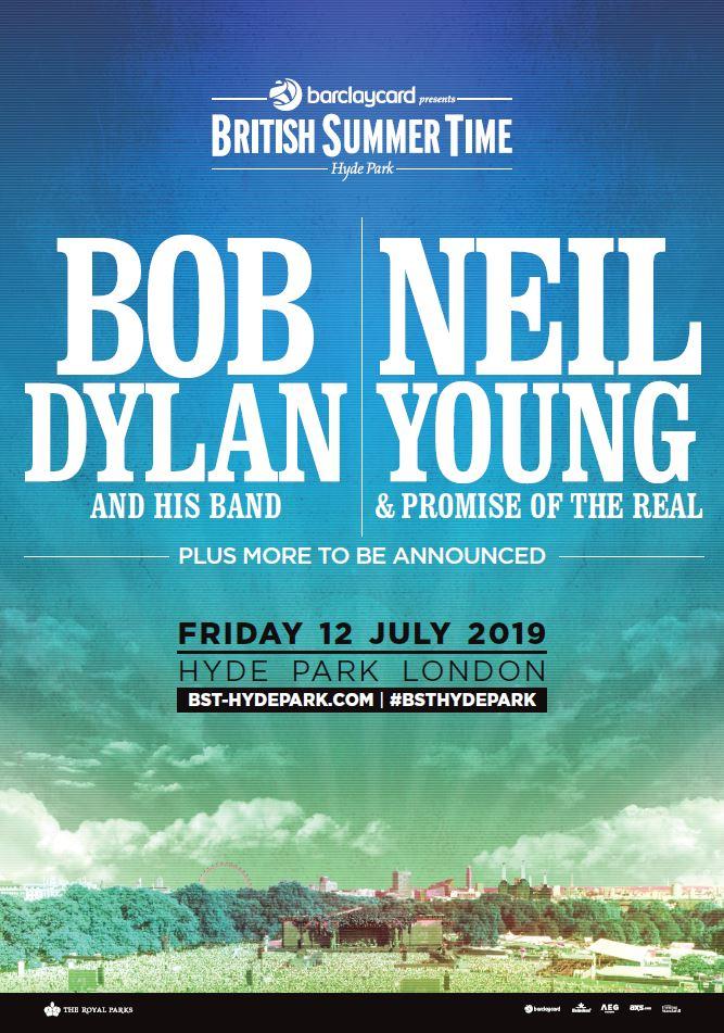  Bob Dylan AND Neil Young performed on July 12