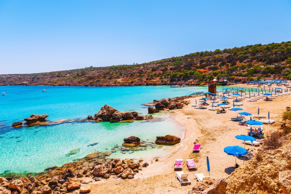 Nissi Beach, Cyprus has some of the best beaches in the world