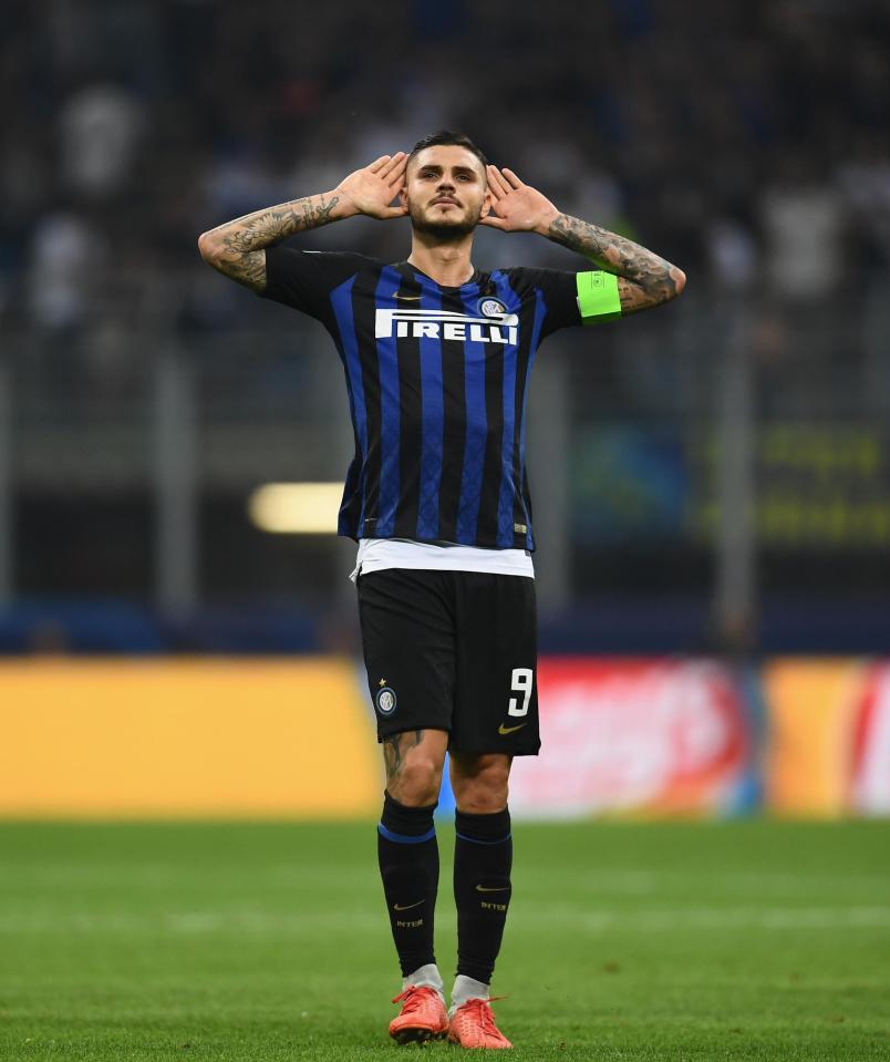  Inter Milan striker Mauro Icardi is regarded as one of the finest strikers in Europe