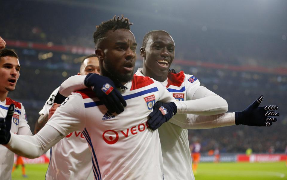  Maxwel Cornet had twice given Lyon the lead in France