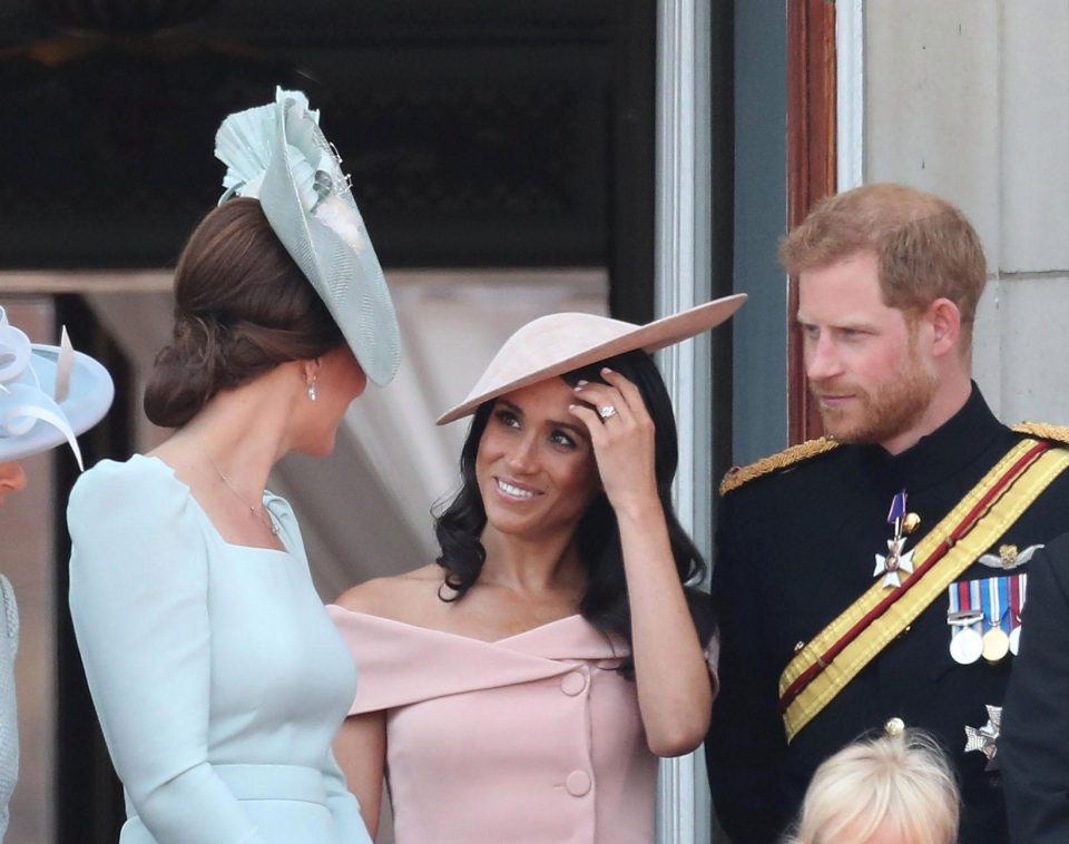  Meghan was spotted performing her signature hair touch gesture as a partial cut off, suggesting some awkwardness