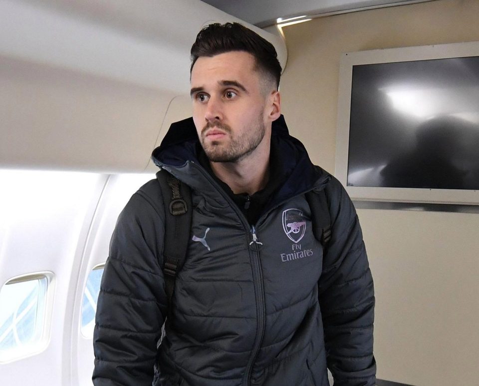  Carl Jenkinson could play at right-back in Ukraine tomorrow night