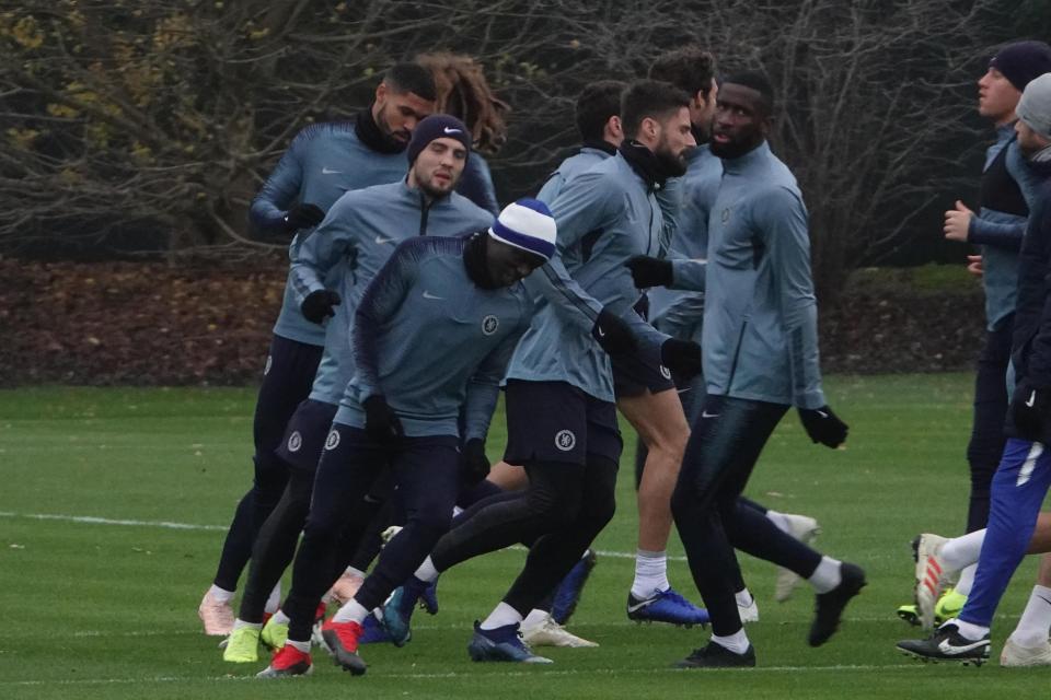  Chelsea players all received a hairdryer from Maurizio Sarri