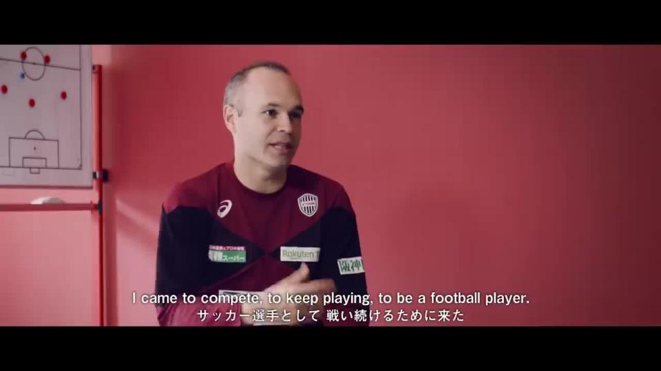  Andres Iniesta said he has not come to Japan just to retire