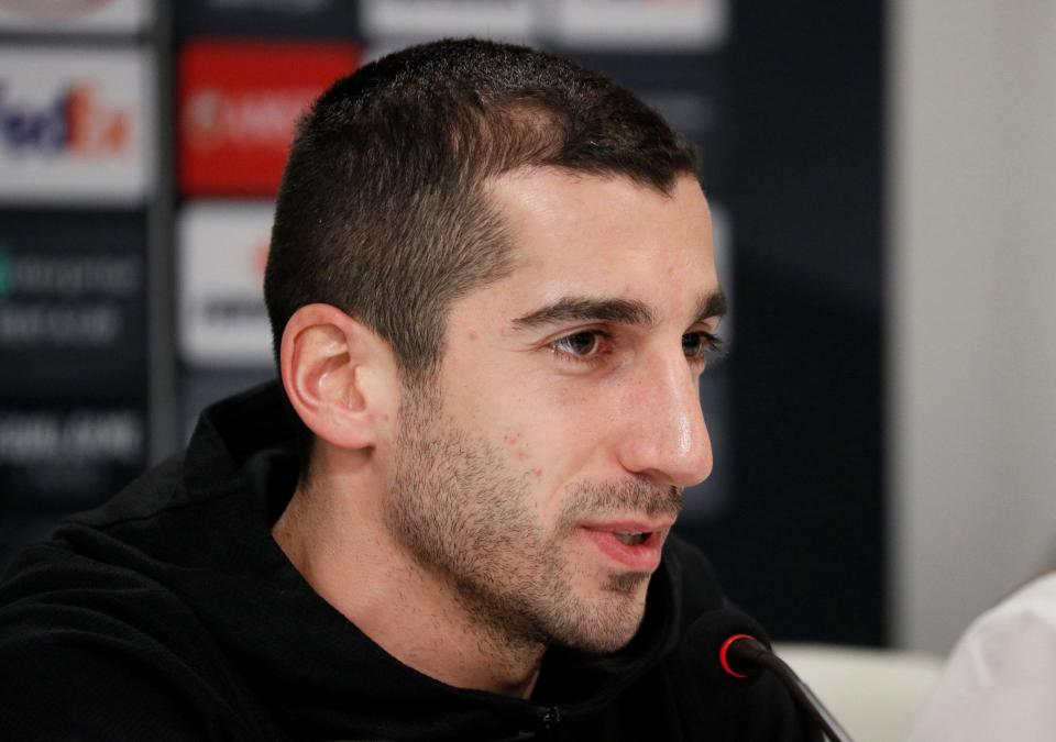  Henrikh Mkhitaryan expressed his sympathy for Arsenal's opponents