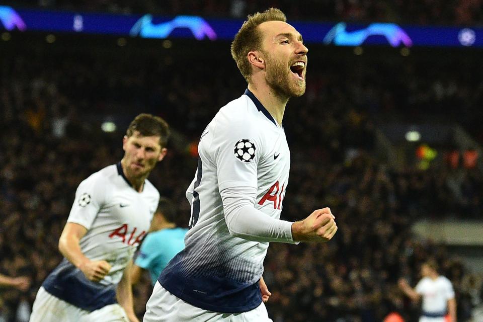  Substitute Eriksen was the eventual match-winner