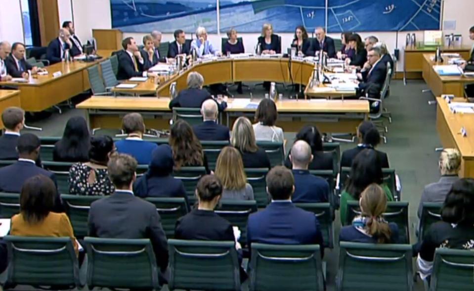  The PM faced a grilling from her MPs today in the Commons