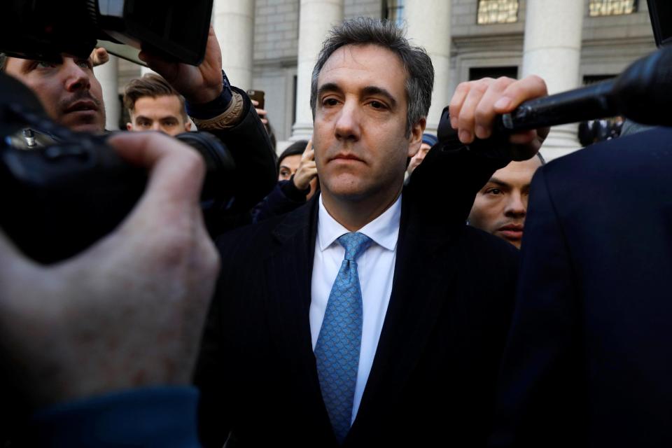  His former lawyer Michael Cohen admitted lying to congress in a surprise court hearing today