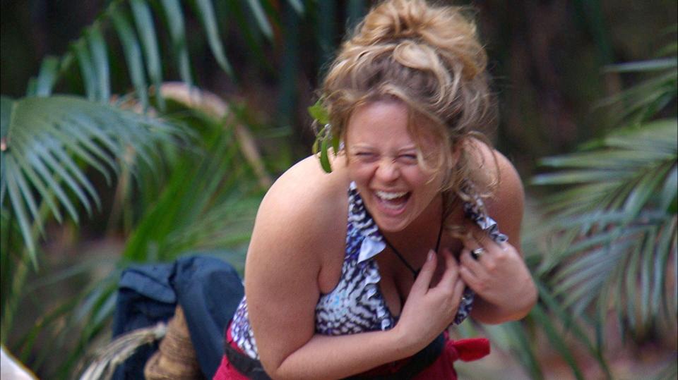  Emily Atack sang a song about her 'very nice' boobs on tonight's I'm a Celebrity