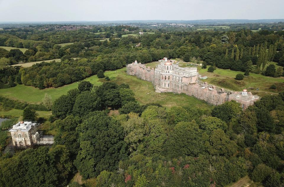  Hamilton Palace sits near Uckfield in Sussex