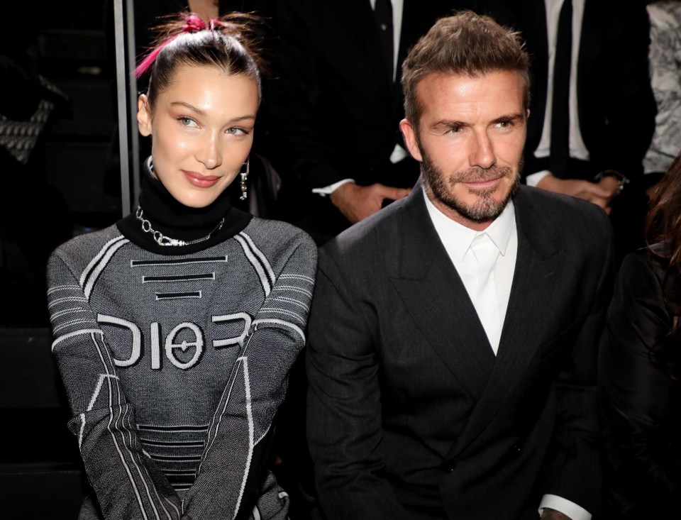 The pair were there to support Dior’s menswear artistic director Kim Jones