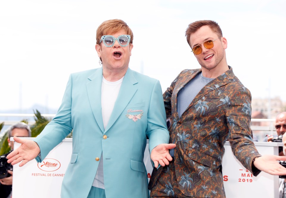  Elton is a producer of the film along with his hubbie David Furnish