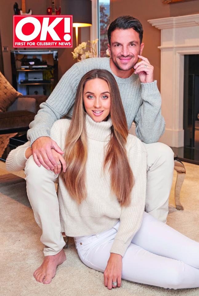  Peter Andre and his wife Emily MacDonagh opened up to OK! magazine about planning on having another baby