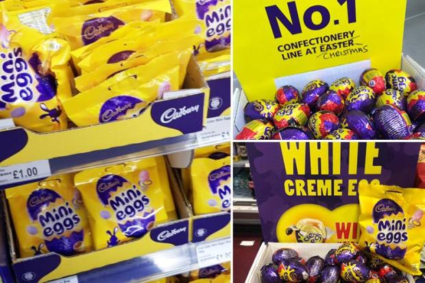 Easter chocolate is already on sale at some shops - and shoppers are outraged