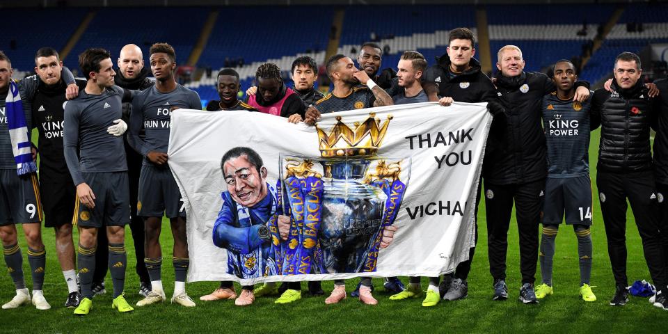  Leicester fans and players were incredible as they came together as one to honour their beloved owner