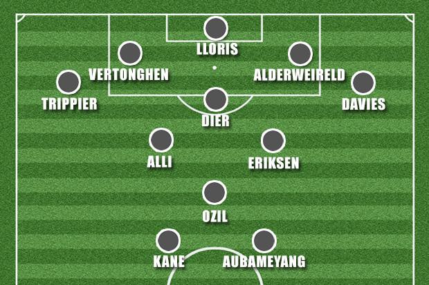  Paul Merson selected this combined Spurs and Arsenal XI ahead of the north London derby this weekend