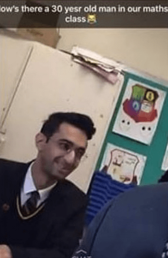 It comes after a 2018 incident in which Ipswich pupils shared this image of their classmate on Snapchat - alleging that he was 30