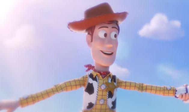  In the short teaser trailer, fans see Pixar's iconic characters Woody, Buzz and Jessie gleefully gliding through the air to a soundtrack of Judy Collins' 1968 classic Both Sides Now