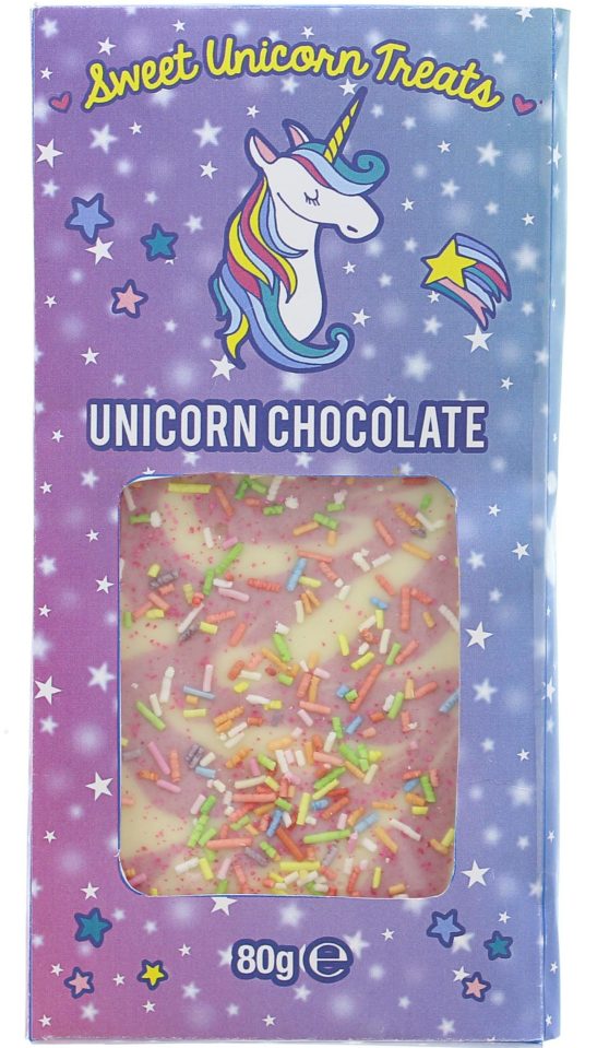  These unicorn chocolate bars have already hit Home Bargain's store shelves