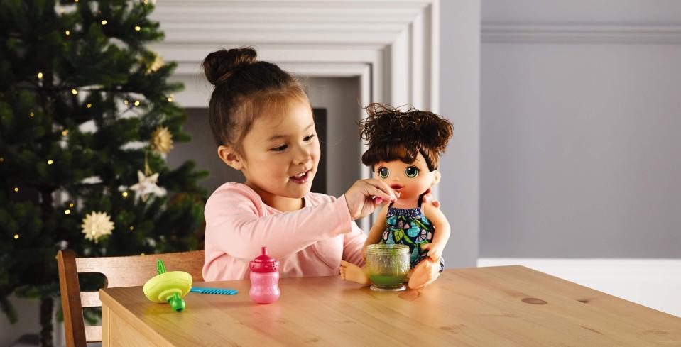  Let the little ones take care of their own babies in the form of Baby Doll Alive