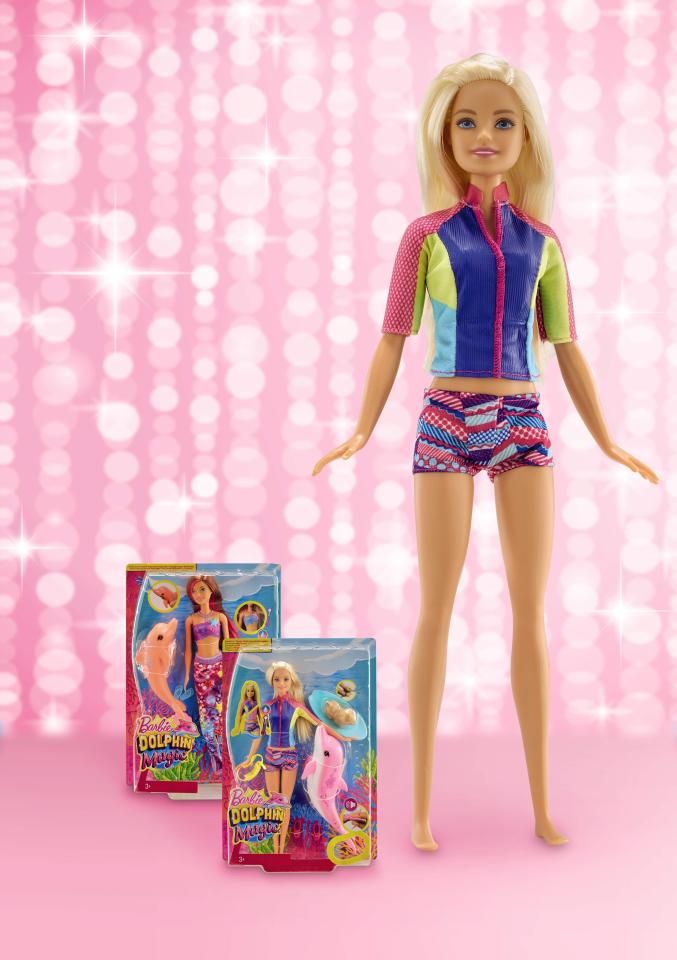  Barbie fans will love to play with this doll in water