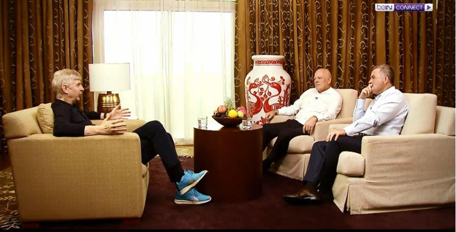  Wenger was speaking with Andy Gray and Richard Keys in a wide-ranging interview for beIN SPORTS