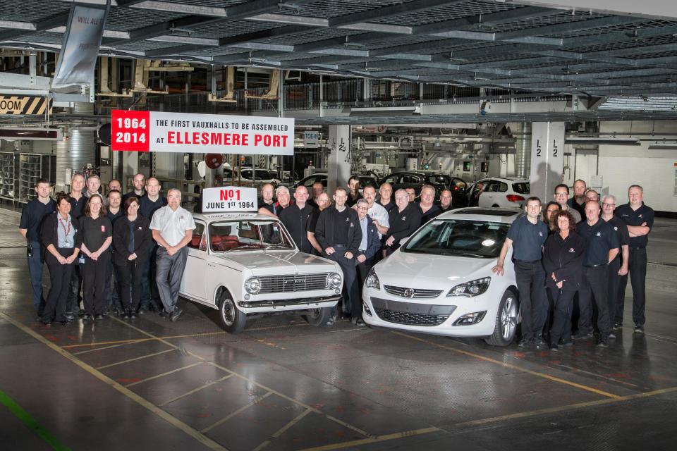  50th anniversary of the Astra at Ellesmere Port in 2014