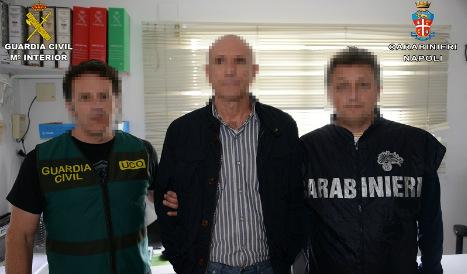  A suspected Italian mafia boss is arrested in Benalmadena in 2015