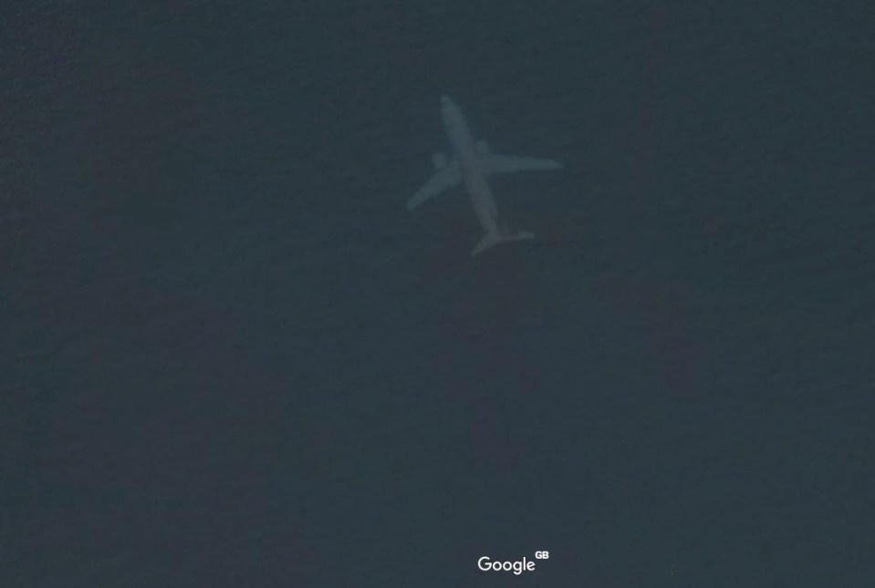 How did the plane get down there…or is it down there at all?