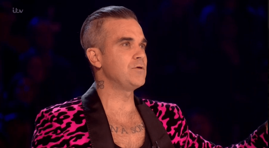  Robbie finally returned to the show after weeks away touring