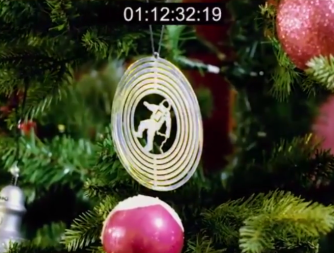  The rumoured teaser clip sees an astronaut bauble on a Christmas tree as you hear Elton John's legendary Rocket Man play