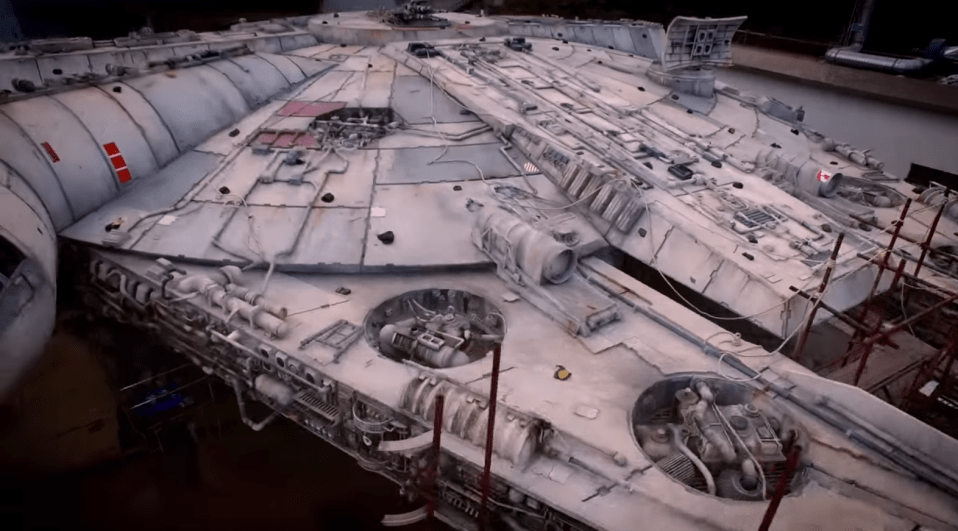  Which Star Wars fan hasn't dreamt of driving the Millennium Falcon