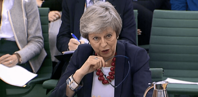  Theresa May again refused to renegotiate her deal today