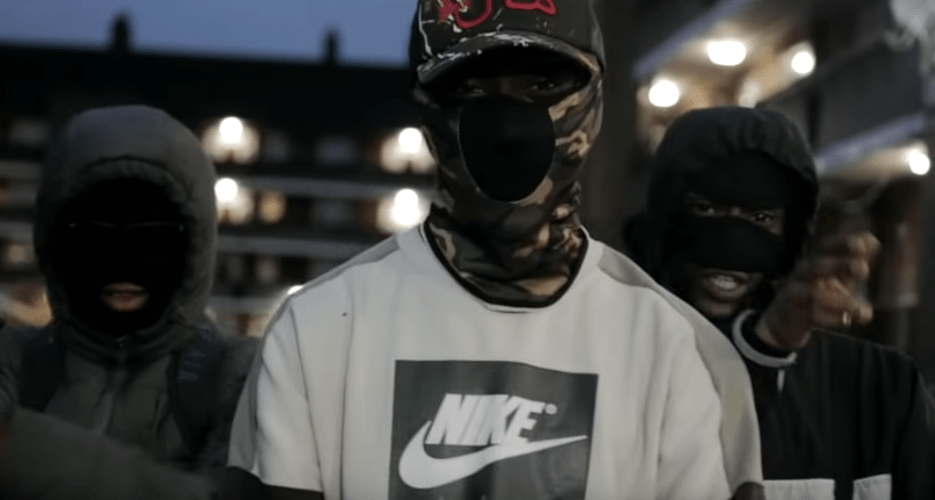  JaySav is believed to be in one of the drill rap videos that features masked men rapping