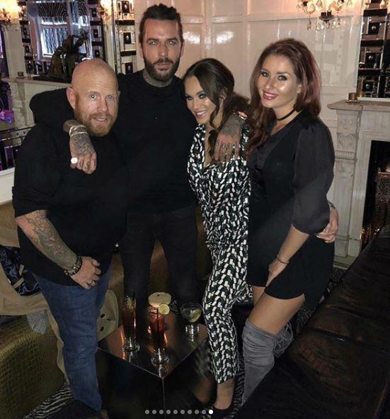  She met up with Pete Wicks and friends as she got over her heartache