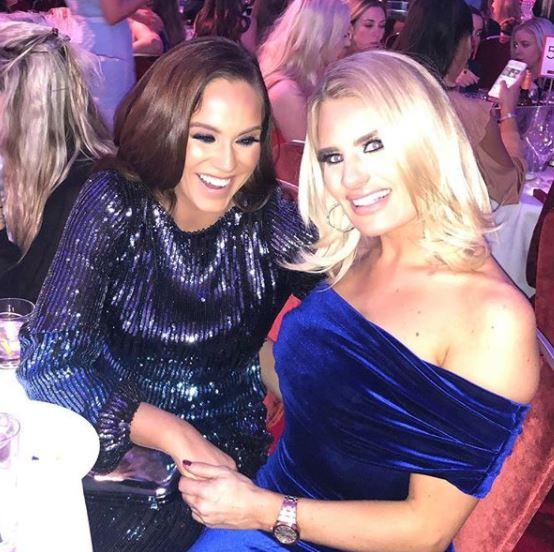  Vicky Pattison, pictured with Towie star Danielle Armstrong, has thanked fans in an emotional post on Instagram