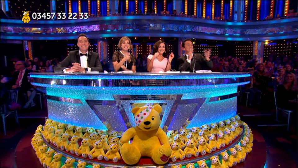  They were judged by the Strictly panel