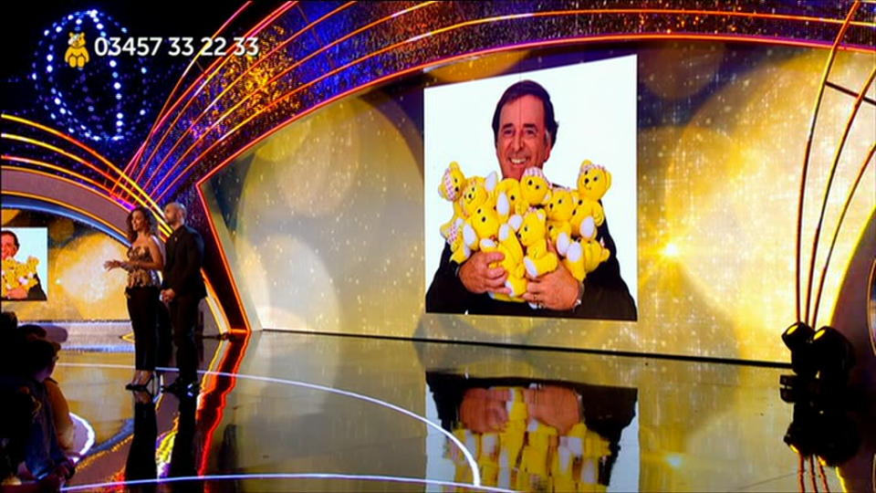  Terry Wogan was remembered during the show and an award was handed out in his name