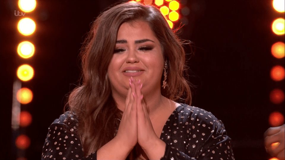 Scarlett was saved by the judges and is through to next week’s final