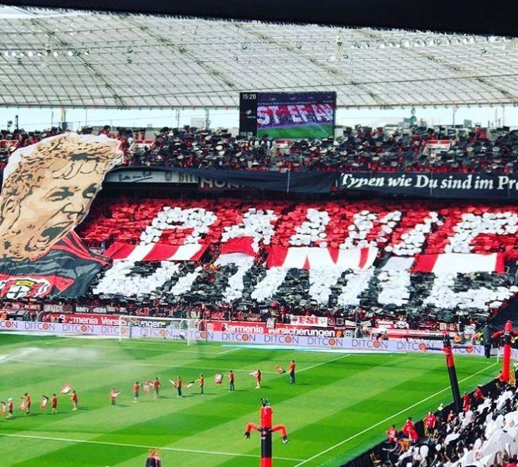  Kiessling retired at the end of last year and was given a huge send off by Bayer Leverkusen