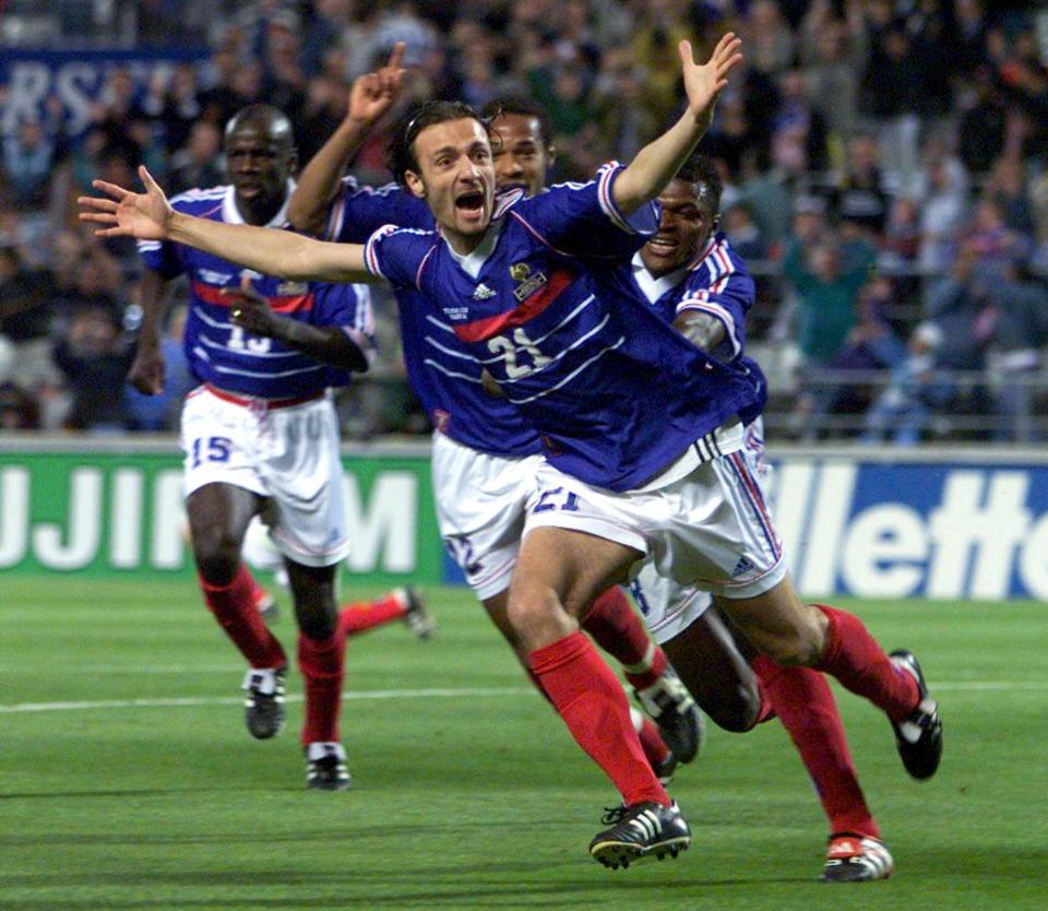  Christophe Dugarry fared well in limited minutes for France in 1998