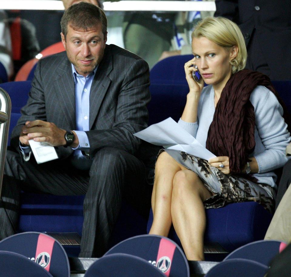  Abramovich had five children with his second wife Irina