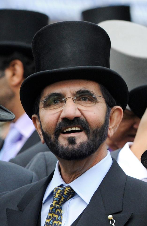  Sheikh Mohammed is a billionaire racehorse owner, pictured at the Epsom Derby Day, and one of the world's richest men