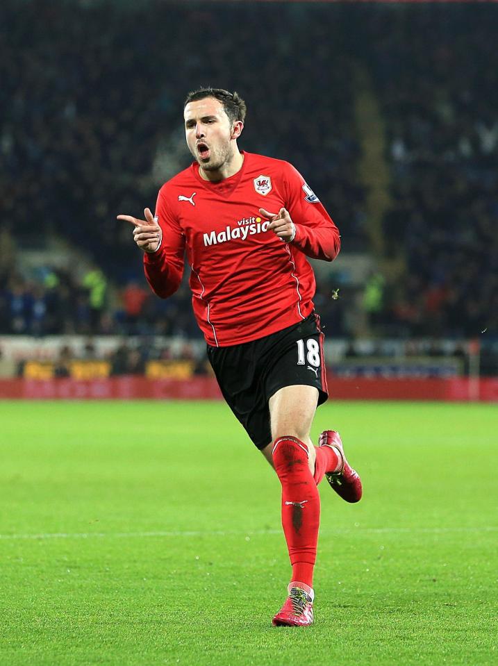  Jordon Mutch was part of the promoted Cardiff side in 2013