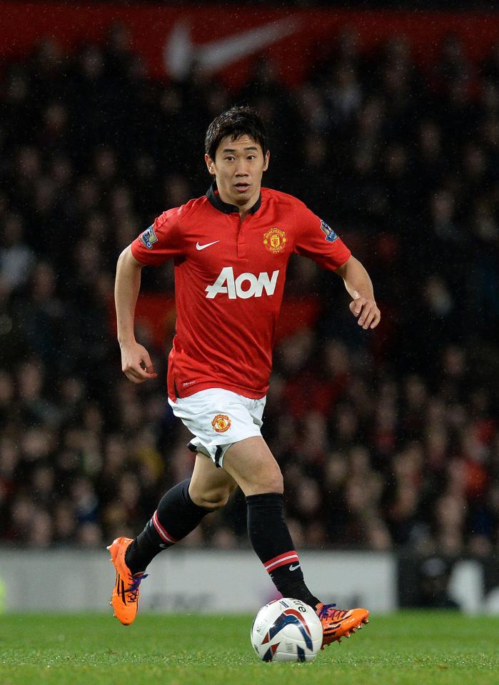  Kagawa won the league at Old Trafford