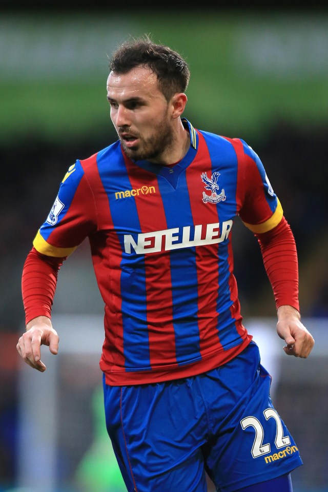 Frozen out Palace forward Jordon Mutch wanted by Cardiff City